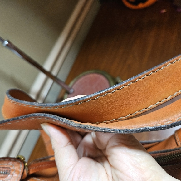 Auth Gucci Orange Leather Hobo Two Straps Bag - Picture 10 of 16